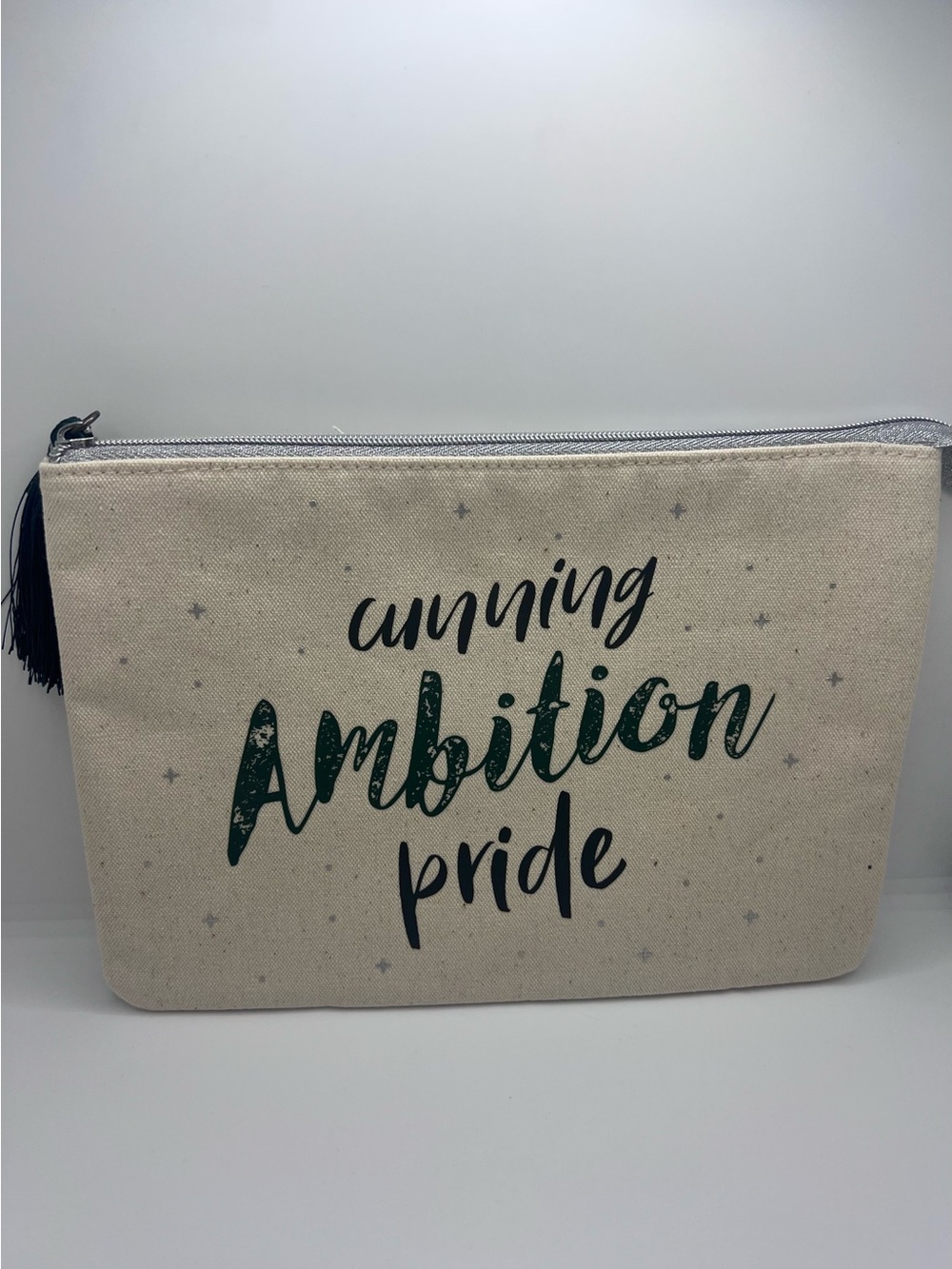 Harry Potter x Ulta Slytherin Cosmetics Makeup Bag / Case Hogwarts NWOT
